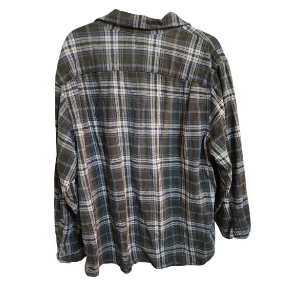 Men's Wrangler Authentics Button Down Flannel Size 2XL - Picture 5 of 5
